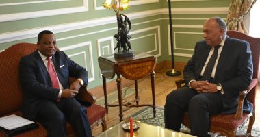 وزير الخارجية يتسلم رسالة موجهة إلى الرئيس السيسى من نظيره الكونغولى  
