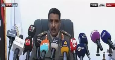 متحدث الجيش الليبى: مرحلة التدخل القطرى فى بلادنا انتهت ولن تسيطر على الغاز 