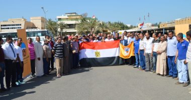 العاملون بالمقاولون العرب بالخارج يشاركون بالاستفتاء على التعديلات الدستورية