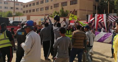 مسيرة سيارات بشارع الهرم لدعوة المواطنين للمشاركة بالاستفتاء على التعديلات