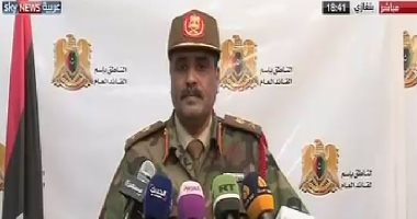 الجيش الليبى: المجموعات الإرهابية تحاول تجنيد ليبيين للقتال فى معركة طرابلس