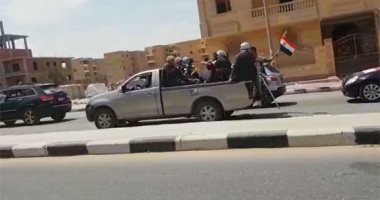 فيديو.. مسيرة حاشدة تجوب شوارع مدينة بدر للدعوة للنزول للاستفتاء