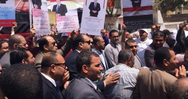 مسيرة حاشدة بقيادة نائب دار السلام خالد عبد العزيز للمشاركة فى الاستفتاء