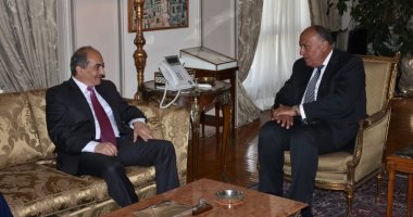 وزير الخارجية يبحث مع رئيس مجلس النواب القبرصى تدعيم التعاون 