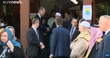 شاهد.. زيارة الأمير ويليام لضحايا حادث هجوم نيوزيلندا