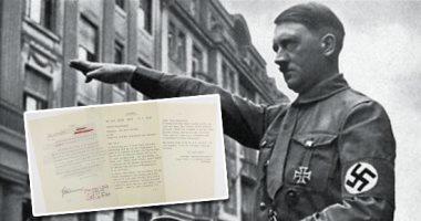 بعد 74 عاما.. رسالة انتحار هتلر معروضة للبيع فى مزاد علنى.. اعرف سعرها