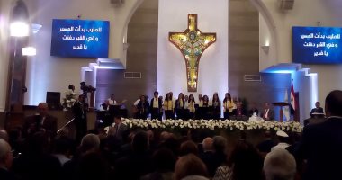 مندوب رئاسة الجمهورية يقدم التهنئة بعيد القيامة فى الكنيسة الإنجيلية