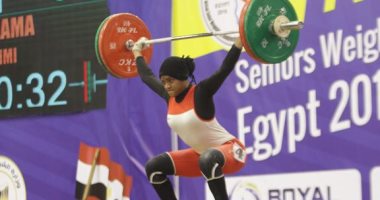 مصر تتربع على عرش وزن 64 كجم سيدات فى البطولة الإفريقية لرفع الأثقال بـ 6 ميداليات