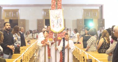 البطريرك إبراهيم إسحاق يترأس قداس عيد القيامة بكاتدرائية العذراء مريم مساء 9 أبريل