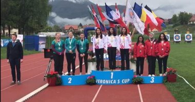القوس والسهم يحصد برونزيتان بمنافسات بطولة فيرونيكا الدولية بسلوفينيا
