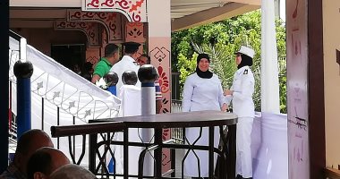 صور.. الشرطة النسائية تتولى تأمين ركاب مرسى الأتوبيس النهرى بالقاهرة