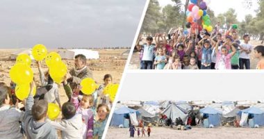 جعلونى لاجئاً " الحلقة الثانية .. أطفال سوريا بالمخيمات حياة تقاوم الموت..3.5 مليون طفل سورى لاجئ يعيشون أوضاعا صعبة و94% منهم تحت خط الفقر .. أمل بنت الـ16 فرقت الحرب شمل أسرتها .. ومحمد ابن الـ14 مهدد بالشلل