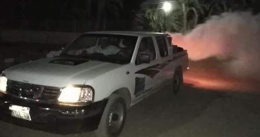 مدينة إدفو أسوان تشن حملات رش بالقرى لمواجهة انتشار البعوض 