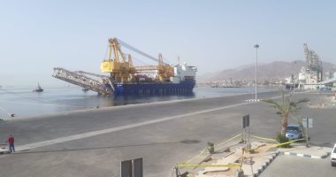 ميناء سفاجا البحرى يستقبل أول سفينة خدمات بترولية ذات مهام خاصة 