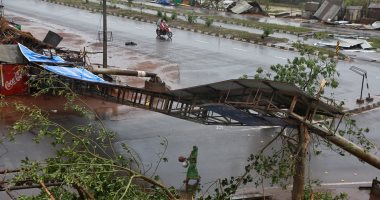 مصرع 8 أشخاص وإصابة اثنين فى إعصار جنوبى الصين