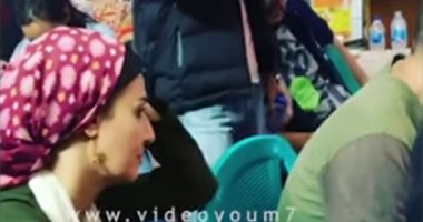 فيديو.. حلا شيحة تتابع مشاهد مسلسل "زلزال" من موقع التصوير