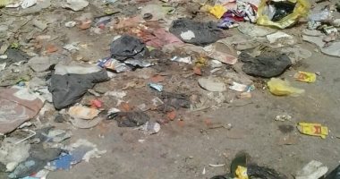 شكوى من انتشار القمامة  بشارع الخليج المصرى فى حدائق القبة