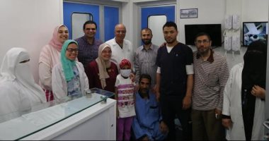 جامعة المنصورة تعلن نجاح أول حالة زراعة نخاع بمستشفى الأطفال
