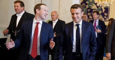تفاصيل مقابلة مؤسس فيس بوك بالرئيس الفرنسى لمناقشة قواعد الإنترنت الجديدة