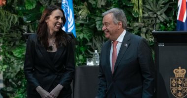 أمين عام الأمم المتحدة يشكر رئيسة وزراء نيوزيلندا لجهودها بمكافحة التطرف
