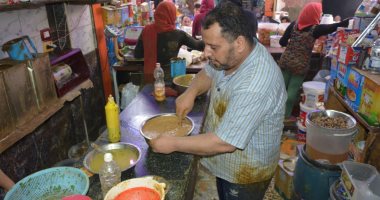 صور ..تعرف على" الحباش" أشهر المأكولات الشعبية بالبحيرة فى رمضان