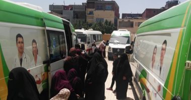 الكشف على 2300 مواطن خلال القافلة الطبية الشاملة بكفر يوسف بدمياط 