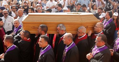 صور.. الآلاف يحضرون جنازة البطريرك المارونى السابق نصر الله صفير فى لبنان