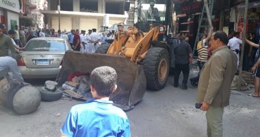 التحفظ على 30 حالة إشغال طريق فى حملة مكبرة شرق الإسكندرية