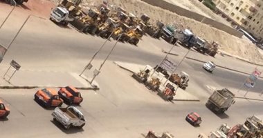 مواطن يطالب بالحد من ازدحام سيارات النقل الثقيل فى مدخل مدينة الغردقة