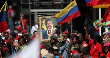 احتفالات بالذكرى السنوية الأولى لإعادة انتخاب مادورو رئيسا لفنزويلا