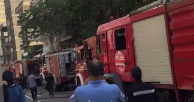 الحماية المدنية تسيطر على حريق بشقة سكنية فى منطقة المنيل دون إصابات