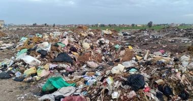 قارئ يشكو من انتشار أكوام القمامة بقرية لسا الجمالية محافظه الدقهلية