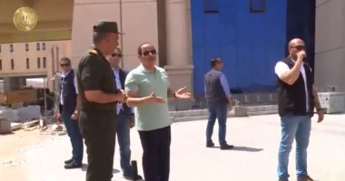 فيديو.. السيسى يتفقد العاصمة الإدارية ويطّلع على الموقف التنفيذى للمشروعات