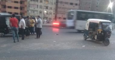 إصابة 4 أشخاص إثر تصادم موتوسيكل وتوك توك فى بيلا بكفر الشيخ