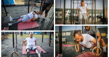 ابن مصر "حسام مغاورى" ضد الكسر.. خسر ساقيه فقرر التغلب على الأزمة بالرياضة