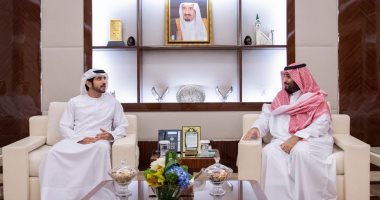 محمد بن سلمان يلتقى ولى عهد دبى لتطوير التعاون بين الجانبين فى مختلف المجالات