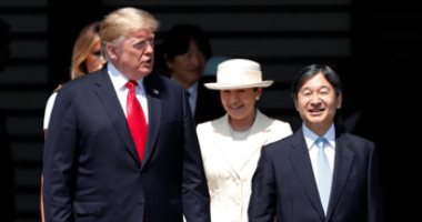 أول زعيم يلتقى ناروهيتو.. إمبراطور اليابان يستقبل ترامب وزوجته "صور"