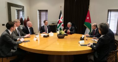 العاهل الأردنى لـ مستشار ترامب: السلام الشامل لن يتحقق إلا بدولة فلسطينية مستقلة
