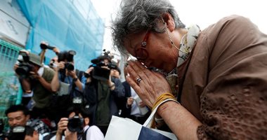 صور.. مئات اليابانيين يشاركون فى تأبين ضحية حادث الطعن بطوكيو