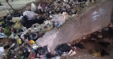  انتشار القمامة والأوبئة بشارع الجمهورية بأوسيم يزعج الأهالى