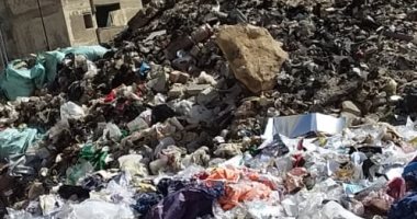 شكوى من انتشار القمامة بمنطقة المرج الجديدة بشارع الصحابة