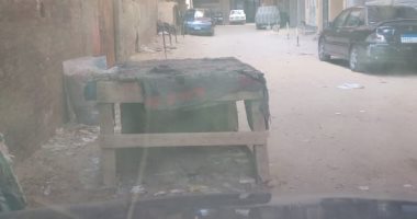 سكان شارع الحمد بزهراء مدينة نصر يشكون إشغالات الطريق