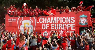 ليفربول يحتفل بدوري أبطال أوروبا فى حضور 500 ألف شخص.. فيديو وصور