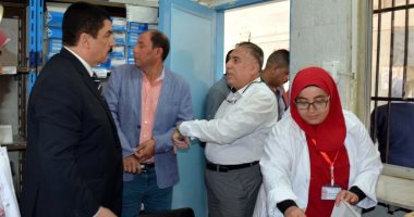 محافظ القليوبية يجرى جولة مفاجئة لمستشفى رمد بنها 