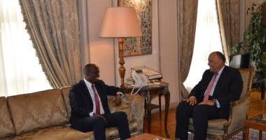 وزير الخارجية يبحث مع نظيره الرواندى العلاقات الثنائية والقضايا الأفريقية