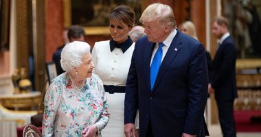 الملكة إليزابيث تصطحب ترامب فى زيارة لكاتدرائية ويستمنستر