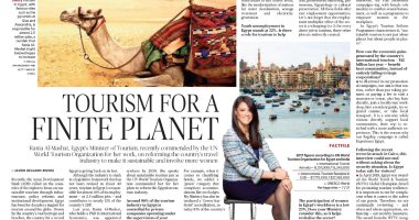 أكبر صحف الهند تبرز إجراءات مصر لتطوير السياحة فى حوار مع الدكتورة رانيا المشاط