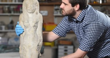 اكتشاف أسرار تمثال مصرى قديم فى متحف ونتروز منذ 1837