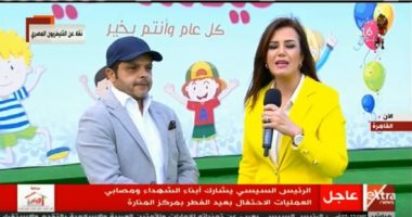 محمد هنيدى: مافعله الرئيس لمسة إنسانية.. وشرفت بحضور احتفالية أبناء الشهداء