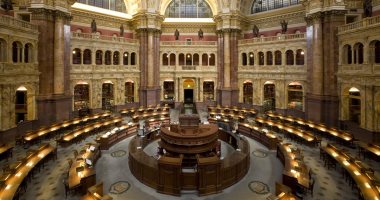 شاهد الجمال.. مكتبة الكونجرس الأمريكى عمرها 220 سنة 